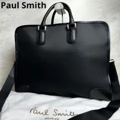 Paul Smith ポールスミス レザー 2WAY ビジネスバッグ ブラック - メルカリ
