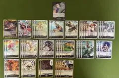 ワンピースカードゲーム　クロコダイル黒　王下七武海／B.W デッキパーツ