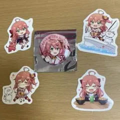 スシロー×さくらみこ コラボ限定缶バッジ＆ピック セット