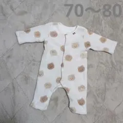 フリース ロンパース