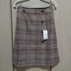 【新品タグ付】greenery　リバーシブルスカート　М