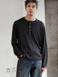 lidnm Vis/Li Random Rib Henry Knitのサムネイル