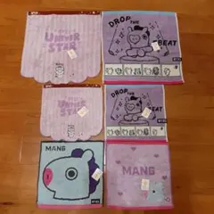 BTSBT21 MANG 6枚 新品 ミニタオル＆ハンドタオル J-HOPE