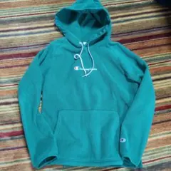 再値下げ美品ChampionポーラロゴフーディーS