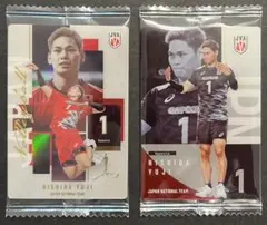 西田有志選手 レア ノーマル 2枚セット バレーボール男子日本代表 2026