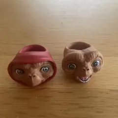 未使用！E.T. ソフビ製 フィンガーパペット 3個セット アメトイ - メルカリ