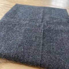 ブラック起毛生地