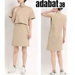 美品◎ adabat　アダバット　トップス＋ワンピース セットアイテム　M 完売のサムネイル