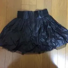 レザースカート