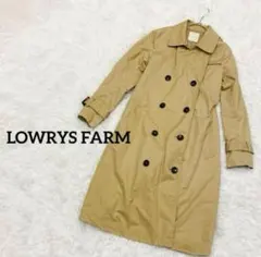 ローリーズファーム　トレンチコート　綺麗め　ダブルブレスト　セミフォーマル　通勤