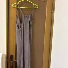 バックリボンキャミワンピース