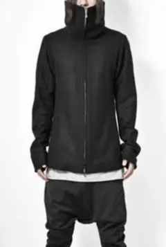 JULIUS◆カバードブルゾン◇1◇グレー◇ドレープ◇ジャケット◇2012◇ユリウス セール レオパードジャガードブルゾン （ブルゾン）｜GRACE