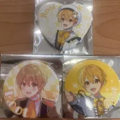 すとぷり　るぅとくん　缶バッジ 3個セット