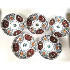 【美品】林九郎窯 色絵金彩 輪花皿 5枚セット 美品】林九郎窯 色絵金彩 輪花皿 5枚セット - メルカリ