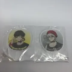 2個セット　ブルーロック　うちわ型　アクリルキーホルダー　蜂楽廻　凪誠士郎