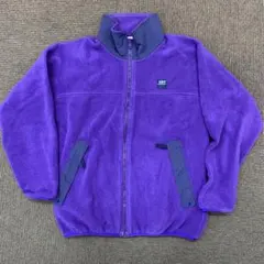 Helly Hansen フリースジャケット ジップアップ　M パープル