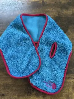 ノースフェイス キッズフリースマフラー 青The North Face