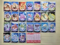 ポケモンずかんカードファイアレッドリーフグリーン上巻24種まとめ売り