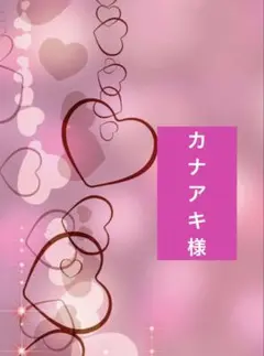 カナアキ様•*¨*•.¸♬︎専用ページ