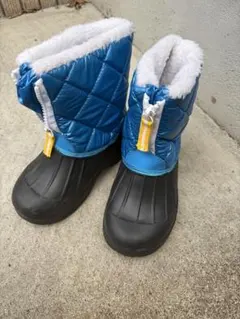 子供用18㎝スノーブーツ 青