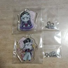 鬼滅の刃　一番くじ　雷の兄弟　F賞きゅんキャラアクリルチャーム　童磨2個