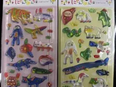 にせんちめんたる　シール　3Dステッカー２種