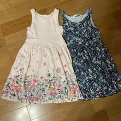H&M 花柄ノースリーブワンピース❣️