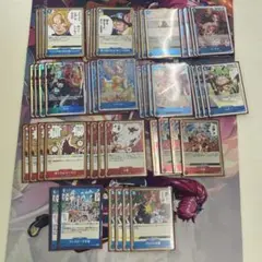 最終価格！フラシ優勝構築！ワンピースカード 赤青ルーシー デッキ