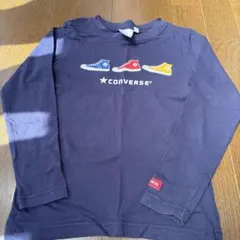 CONVERSE 長袖カットソー 130 ネイビー