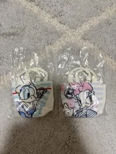 ディズニー シークレット　ミニトート キーホルダー 2種セット