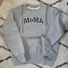 ★新品未使用★Champion MoMA ライトグレースウェットシャツ