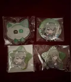 プロセカ　草薙寧々　ナンジャタウン　缶バッジ、ネームバッジセット