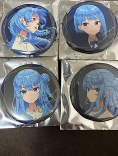 星街すいせい　綺麗事　缶バッジ4種セット