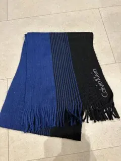 Calvin Klein ストライプマフラー