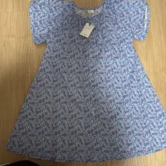 【新品タグ付き】サマンサモスモス 小花柄フレアーワンピース 110〜120