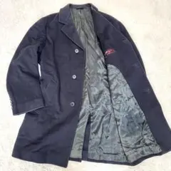 【イタリア製 ラムウール✨】ブルックスブラザーズ チェスターコート ロング丈 紺