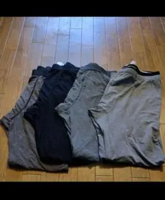 ユニクロ☆Lサイズメンズヒートテックタイツ4枚組