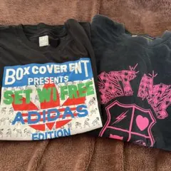 adidas HTML メンズTシャツ2点セット