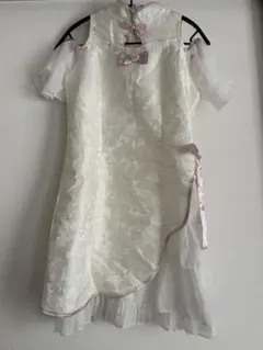 ホワイトチャイナドレス