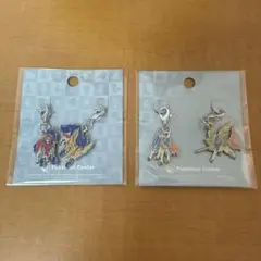 ポケモンメタルチャーム　ザシアン&ザマゼンタ