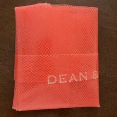 DEAN & DELUCA エコバッグ コーラルオレンジ