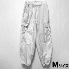 しまむら カーゴパンツ ホワイト Mサイズ