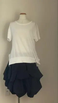 ヨウジヤマモトアシメトリーデザインカットソーのサムネイル