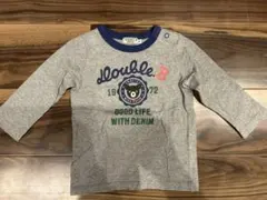 ☆mikihouse☆ミキハウス DOUBLE.B 長袖ロングTシャツ F 80