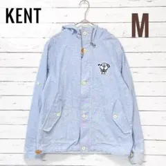 1863【ケントイントラディション】フード付き薄手ブルゾン 羽織り ドロスト M