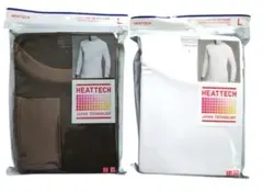 UNIQLO　ヒートテック　クールネックT　L　新品　2着セット
