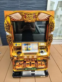 ジャンク】ミリオンゴッド 神々の凱旋 5号機 実機 液晶不良 部品取り