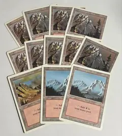 MTG 山 リバイズド 英語版 12枚セット