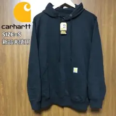 新品 メキシコ製 カーハート スウェットパーカー 黒 S LOOSE FIT