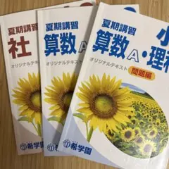 希学園 6年 社会 テキスト＆問題集 希学園 テキスト 問題集 小6 中学受験 - メルカリ
